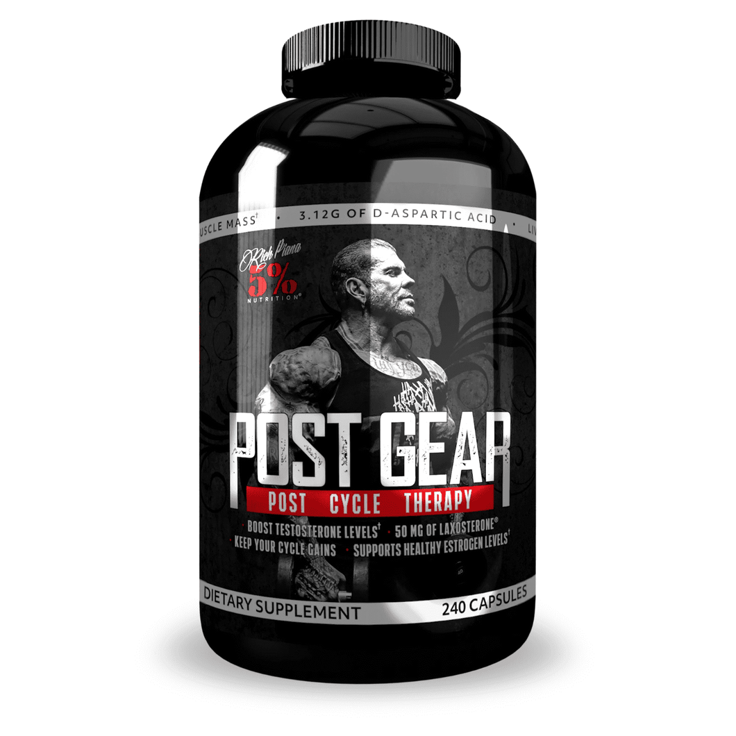 5% Nutrition Post Gear 240 Capsules
